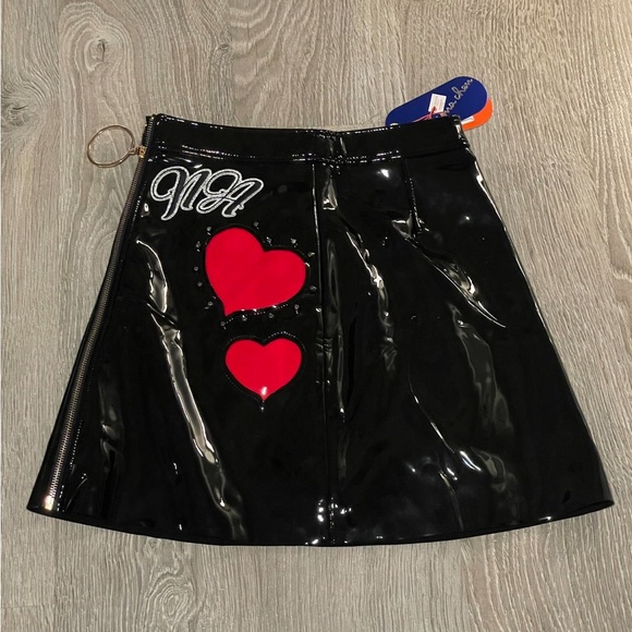 Fiona Chen BNWT Vinyl Skirt - Picture 4 of 4